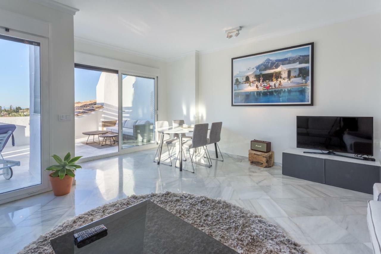Aldea Blanca Puerto Banus Leilighet Marbella Eksteriør bilde